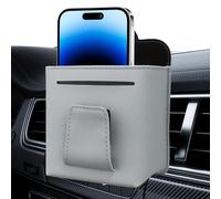 Générique Organisateur De Climatiseur Auto | Organisateur Porte-Clés pour Prise d'Air de Voiture,Pochette De Rangement Accessoires Auto Pour Téléphone Clés Cartes Lunettes Portefeuille