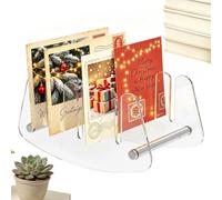 Générique Organisateur de courrier Vertical Rangement Enveloppes Acrylique | Porte-Enveloppes pour bureau à domicile, salon, entrée, étagère, factures, cartes