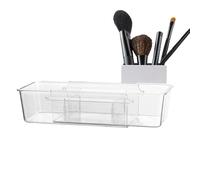 Générique Organisateur de de vanité, plateau d'organisateur de de bureau - Organisateurs de tiroirs à vêtements transparents - Bac de rangement de cuisine, rangement et organisation m