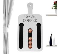 Générique Organisateur de dosettes de café, rangement de dosettes de café | Étagère de rangement murale vintage pour de à 14 ,Organisateur de bar à pour garde-manger, hôtel, , mai