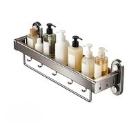 Générique Organisateur de Douche à Ventouse - Rangement Mural pour Articles De Toilette | Support étagère à Ventouse,pour Shampoing, Après-shampoing, Gel Lavant Corps, Nettoyant Visage, Maison,