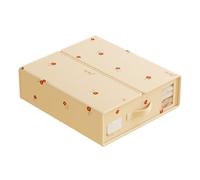 Générique Organisateur de Draps | Conteneur de Stockage Organisateur pour Draps,Grands Bacs de Rangement pour Placard Chambre Sous Lit Dortoir Appartement Déménagement