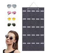 Générique Organisateur De Lunettes Soleil Wall - Rangement en Feutre Derrière La Porte | Horaire D'affichage avec Plusieurs Emplacements pour Chambre, Appartement, Dortoir,