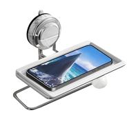 Générique Organisateur de Papier Toilette Mural - Porte-Rouleau en Acier Inoxydable avec étagère de 30,5 cm, Rangement de Serviettes en Papier en métal | Distributeur de mouchoirs, Accessoire Mural