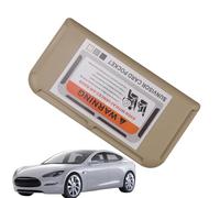 Générique Organisateur de Pare- de Voiture - Rangement intérieur Automobile, Clips pour Cartes de crédit, Support de visière | Porte-Cartes adhésif pour Voiture, Insertion de à visière, pour Cartes b