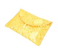 Générique Organisateur de Poche Soie Brocade avec Fermeture à Nœud Pochette pour Documents Écrits Bouddhistes Cartes et Plus Résistante et Durable pour Occasions Spéciales