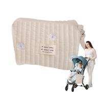 Générique Organisateur De Poussette | Sac De Voyage pour Poussette - Design Scientifique à Compartiments avec Poches Zippées pour Langes, Biberons, Lingettes et Essentiels de Nettoyage