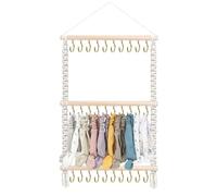 Générique Organisateur de,Rangement Organisateur pour Serre-têtes | Support de Rangement pour Accessoires de Cheveux | pour Serre-têtes Pinces Attaches Scrunchies Chambre Fille Maison Mur Porte de