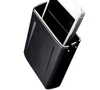 Générique Organisateur de rangement pour voiture, boîte de rangement pour téléphone de voiture, Boîte de rangement adhésive de poche de rangement pour collante, Petit organisateur de peu encomb