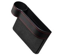 Générique Organisateur de Remplissage pour Siège Auto | Organisateur Central pour Sièges,Porte-Gobelet Contenant en Cuir pour Téléphone Bouteille Lunettes SUV Camion Véhicule