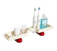 Générique Organisateur De Robinet D'Évier De Cuisine | Gain de Place et Drainage Facile | Support Organisateur Lavabo,pour Brosse Peigne Toilette Salle de Bain Douche Appartement Hôtel Comptoir