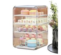 Générique Organisateur de Stockage de biberon - étagère à armoires de Cuisine à poussière Transparente, Organisation de pépinière Polyvalente | Support d'économie d'espace