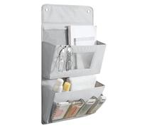 Générique Organisateur de Stockage Mural - Support de netteté sans Drive, Rack de Mur de Grande capacité, Tissu léger avec Compartiments en Couches | Idéal pour la Salle de Bain de Chambre à Coucher