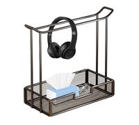 Générique Organisateur de supportcasque- supporttable pour écouteurs avec Plateau de Rangement, supportbureau Durable | Écran de casqueantidérapant pour Le Bureau