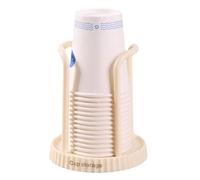 Générique Organisateur De Tasses En Bois - De Comptoir, Distributeur De Rangement De Tasses À Café, De Bain De Bouche, Multi-compartiments, Conception Permettant D'économiser De L'espace