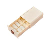 Générique Organisateur De Tiroir Pour Sous Vêtements | Tiroir De Rangement Avec Diviseur,Bac de Rangement pour Cravates,Pour Sous-Vêtements Chaussettes Placard Commode Garde-Robe Chambre Salle De
