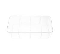 Générique Organisateur de Tiroir Sous-vêtements Transparent Boîte de Rangement Pratique avec Compartiments Résistant et Polyvalent pour Chaussettes et Accessoires