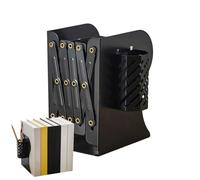 Générique Organisateur d'étagère de Bureau, Petite bibliothèque de Bureau - Petite bibliothèque étagère de télescopique | Bibliothèque de en métal, Organisateur de avec Porte-Stylo, étagère