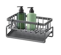 Générique Organisateur d'Évier - Porte-Éponge Organisateur de Sink Caddy à Fond Ajouré | Rangement Gain De Place À Drainage Rapide Design Imperméable pour Décor Maison Salle De Bain