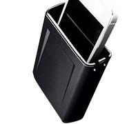 Générique Organisateur Tableau de Bord - Boîte Adhésive, Poche Console Intérieur Auto Support, Support Montage Téléphone Portable, Boîtier Matériel ABS Noir | Rack Mobile pour Pilotes & Voyageurs