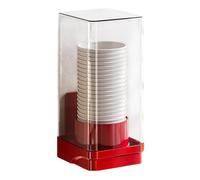 Générique Organisateurs de gobelets en papier peu encombrants adhésif ABS PET PP solide crée une capacité visible pour les petites cuisines Stockage de gobelets à domicile