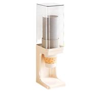 Générique Organisateurs de gobelets en papier peu encombrants adhésif ABS PET PP solide crée une capacité visible pour les petites cuisines Stockage de gobelets à domicile