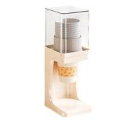 Générique Organisateurs de gobelets en papier peu encombrants adhésif ABS PET PP solide crée une capacité visible pour les petites cuisines Stockage de gobelets à domicile