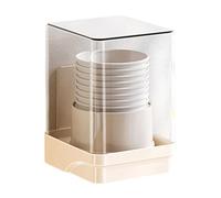 Générique Organisateurs de gobelets en papier peu encombrants adhésif ABS PET PP solide crée une capacité visible pour les petites cuisines Stockage de gobelets à domicile