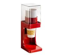 Générique Organisateurs de gobelets en papier peu encombrants adhésif ABS PET PP solide crée une capacité visible pour les petites cuisines Stockage de gobelets à domicile