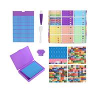 Générique Organisateurs de Perles et Rangement | Plateaux pour Art en Strass et Stockage de Peintures,Boîtes Outils Compartiments pour Artisanat Créatif Bijoux Perles Garçons Filles Adultes