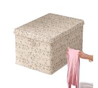 Générique Organisateurs De Placard Et Rangement,Bacs Pliables Esthétiques et Lavables - Boîte De Rangement Organisateur Pour Vêtements | Pour Maison Chambre Salon Étagère Armoire Manteau Literie