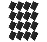 Générique Organisateurs de Tri de Vinyle 16 Séparateurs Noirs en Plastique 330X317 MM Imperméables pour Albums et Archivage de Disques Vinyle