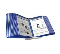 Générique Organiseur de Bureau - Présentoir Mural en PVC et métal pour catalogues de 30 Pages (Format Lettre) - Idéal pour Bureau, Atelier, Restaurant et Documents A4.