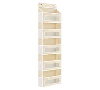 Générique Organiseur de Rangement de Porte,Support à 5 Niveaux 20 kg | Range-Porte | pour Penderie, Chambre, Chambre de bébé, Salle de Bain, Garde-Manger, Cuisine, Buanderie,