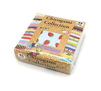 Generique Papier origami Chiyogami Collection Mini – 45 motifs assortis, 180 feuilles, 7,5 x 7,5 cm