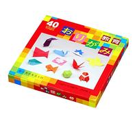 Générique Origami - Loisirs Créatifs - Papier Origami Coffret Découverte - 4 Types de Papier Origami - 40 Teintes Assorties - 252 Feuilles au Total - 15cm x 15cm