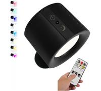 Générique Original Applique murale, LED Spots Muraux Murale Touch, 3 Niveaux de Luminosité 3 Température, Avec Port de Charge USB