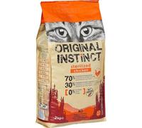 Générique Original Instinct - Croquettes sans Céréales pour Chat Adulte Stérilisé, Saveur Poulet Naturelle, Sac 2kg - Lot De 3