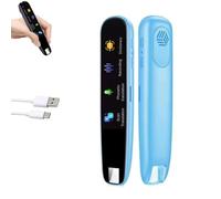 Générique Original Translator Pen, Portable AI Smart Scanning & Reading Translators,Translation pen for language learners, people with learning difficulties, Support for 112 Languages (Blue)