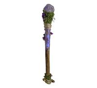 Générique Ornament, Altar Decoration Wand, Mystical Ritual Accessory for Meditation Practice, Aesthetic Spiritual Wands for Home Decor Bedroom Shelf Living Space Pagan Inspired Display