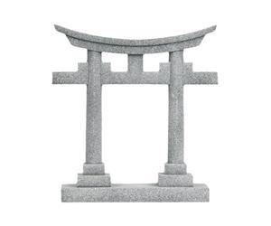Générique Ornement D'aquarium Torii, Mini-décoration de Grotte Au Design Japonais, Statuette Miniature en PVC, Accessoire Idéal pour Poissons et Cre, 7.1x2.3x8.3cm