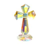 Générique Ornement De Croix En De Bureau - Croix Religieuse Pour Le Bureau | Crucifix Catholique Debout | Crucifix De Avec Conception À 360 ° Pour Les Groupes D'églises Pastors Pastors Familles C