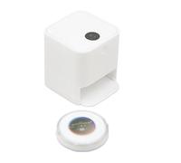 Générique Ornement de Maison de | Ornement Esthétique Miniature pour Maison De,Figurine de Mini Robot Aspirateur - pour Exposition sur Bureau d'Étude, Étagère et Rebord de