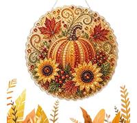 Générique Ornement Peinture Strass Automne Pendentif Design Animal