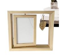 Générique Ornement Souvenir Chien Chat - Support Photo Mémoire Animal - Support Table, Design Pivotant | Cadeau Condoléances Maison Crèche Travail Bureau