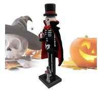 Générique Ornements Casse-Noisette en Bois - Figurines de Squelette de Vampires, Figurine de Soldat Casse-Noisette en Bois | pour étagère