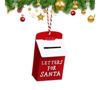Générique Ornements de Noël en Fer, boîte aux Lettres créative en métal, Ornements d'arbre de Noël | Pendentif boîte aux Lettres Arbre de,Décorations d'arbre de noël pour Petite, Ornement