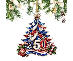 Générique Ornements de Noël Pendentif 2D en Acrylique À Suspendre 250Ème | Décorations de Noël pour l'environnement de travail, porte, fenêtre, mur, pièce, maison, et les