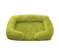 Générique Orthopedic Dog Bed, Grand Panier for Chien, Coussin d'hiver épais et Moelleux, canapé de Couchage Amovible, Petite Niche carrée,Memory Foam Dog Bed(Apple Green,S 40x30x12cm)
