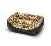 Générique Orthopedic Dog Bed, Lit for Chien XL, Niche carrée en Peluche, Matelas imperméable Lavable Toutes Saisons for Chiens de Taille Moyenne,Memory Foam Dog Bed
